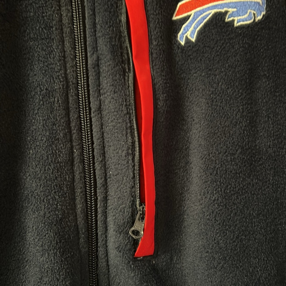 NFL Team Apparel Buffalo Bills sweater jacket - Picture 3 of 11